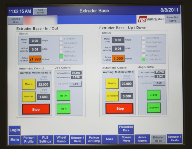 MAX Extrusion Controls System