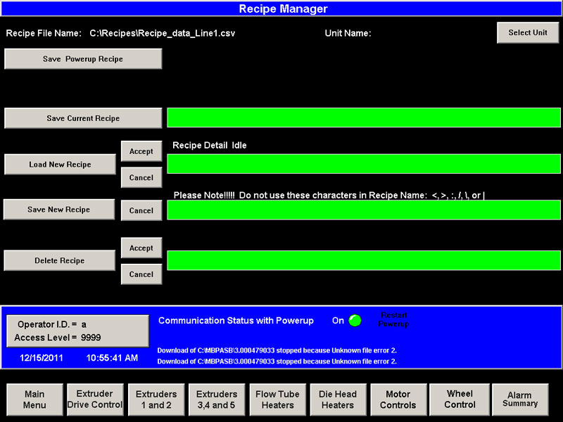 Recipe Manager