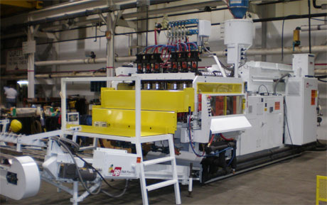 reciprocating blow molding machine